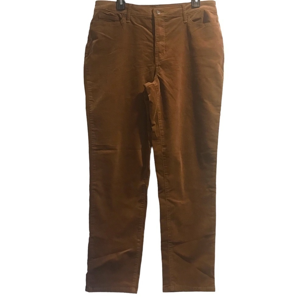 NWT Croft & Barrow Micro Corduroy Straight Midrise Woman’s Size 14